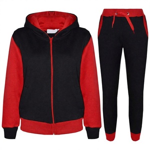 Ensemble de survêtement pour homme, noir et bleu, à capuche, avec cordon de serrage, pantalon long, décontracté, coupe classique, 100% coton biologique - Product Image 4