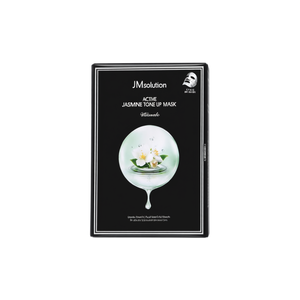 Masque tonifiant au jasmin actif JMsolution, masque facial en feuille à la vitamine C ultime pour tous types de peaux, soin quotidien - Product Image 1