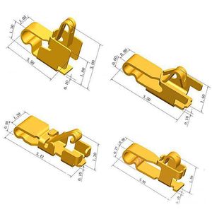 L2.9ปั๊มโลหะแบบสปริงสำหรับเสาอากาศ H1.4การนำไฟฟ้า W1.0ตามมาตรฐาน RoHS - Product Image 2