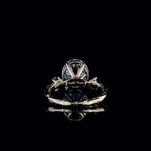 Anillo de Diamante Moissanita de Calidad de Exportación, Hermoso y Elegante, para Bodas, Fiestas y Aniversarios, Disponible al Mejor Precio del Mercado - Product Image 2