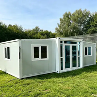 Ventes directes mondiales – Nouvelle maison conteneur modulaire préfabriquée de 20 pieds ou 30 pieds, portable sur roues, facile à installer, extensible, idéale pour le camping