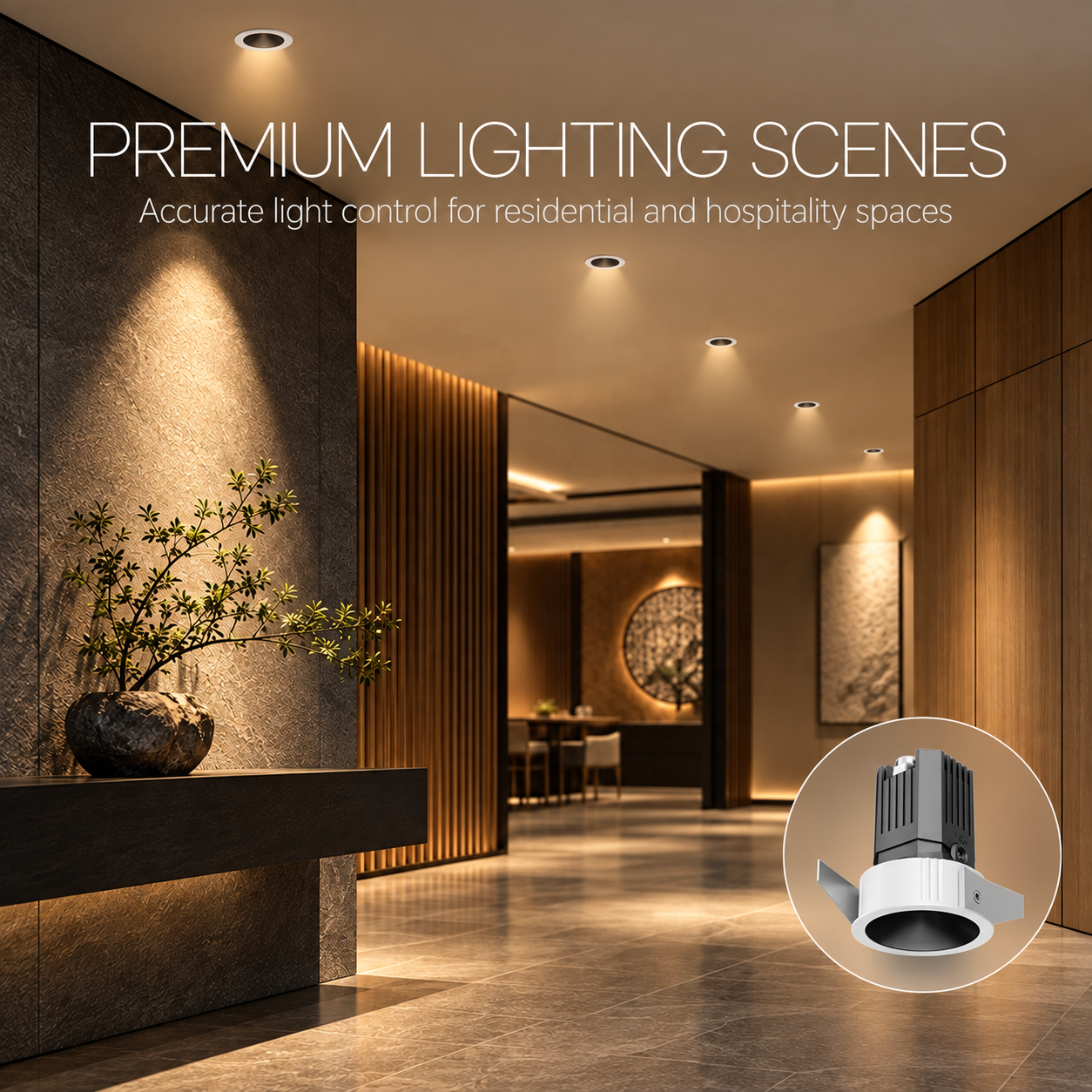 Modern Dimmable RGB CCT Tuya Matter Zigbee Smart LED Downlight Recessed Ceiling Light For Hotel Living Room · image 3