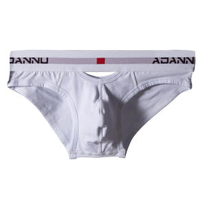 Cotone australiano biancheria intima da <span class=keywords><strong>uomo</strong></span> Sexy tinta unita bianca alla moda <span class=keywords><strong>mutande</strong></span> Boxer con popolare slip Shorts traspiranti usa e getta - Product Image 5