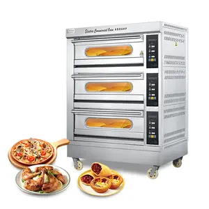 Four de cuisson automatique, pour gâteaux et Pizza, 10 w, industriel, cuisson du pain, livraison rapide, en Stock