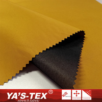Veste coupe-vent imperméable à 3 couches Tissu pongé en polyester laminé avec membrane PTFE Tricot Motif tissé Utilisation pour gilet