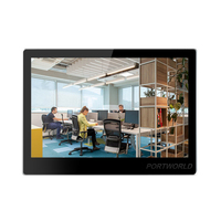 SUNWORLD Tablet Rumah Pintar 10.1-Inci Layar Sentuh IPS Sistem Android 11 Desain POE/USB/Listrik untuk Hotel RK3566 Quad-Core