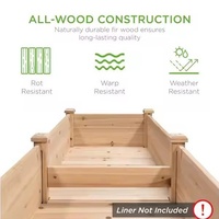 Bacs de plantation surélevés pour plantes d'extérieur, jardinières en bois d'extérieur avec pieds et tableau noir DIY pour légumes, fleurs et herbes