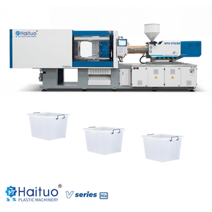 Machine de moulage par injection servo-hydraulique de qualité supérieure 270T pour boîtes de <span class=keywords><strong>rangement</strong></span> pliables - Product Image 3