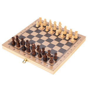 Scacchiera RUNAN Ecologica Fatta a Mano di Lusso Portatile Pieghevole Magnetica <span class=keywords><strong>in</strong></span> <span class=keywords><strong>Legno</strong></span> Massello con Pezzi Personalizzabili per Giochi - Product Image 1