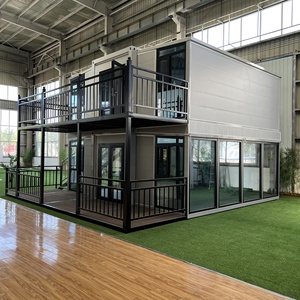 <span class=keywords><strong>2</strong></span> <span class=keywords><strong>3</strong></span> 4 5 Kamar tidur <span class=keywords><strong>2</strong></span> tingkat bergerak berkemah rumah mewah portabel dapat diperluas rumah kontainer prefabrikasi - Product Image 1