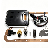 Kit de réparation et de mise à niveau du solénoïde de transmission 46RE 47RE 48RE A518 avec filtre et joint de carter, compatible avec les transmissions A518 4 vitesses – Pièces de rechange