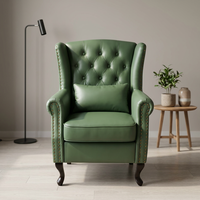 Fauteuil de salon moderne en tissu personnalisé, style tendance, collection 2026, offre spéciale