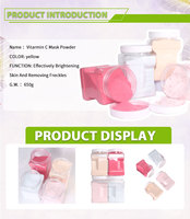 100% Extrait naturel pour Hydro Jelly Powder Mask Roya Masque blanchissant instantané sucré pour le visage et le corps