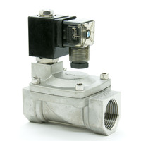Vanne solénoïde électrique Hoyan SPX-50 2 voies 16 bars 24V 12V DC 110V 220V AC en acier inoxydable 304 pour eau, air et gaz, commande pilote OEM