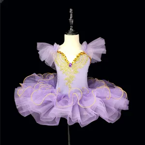 Children's Dance Performance Clothes Dancing Fluffy Skirt Girls Sling Ballet Dance Costume