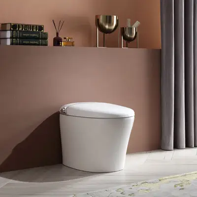 Beste Bad Fernbedienung Wc Bidet Integrierte Intelligente WC Flushing Bidet Smart Wc Längliche Schüssel