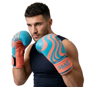 Gants de boxe Fanshi avec logo personnalisé, gants de boxe thaïlandaise, équipement d'entraînement de style mexicain de premier ordre - Product Image 6