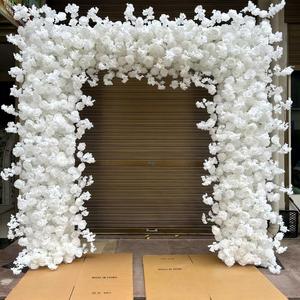 Ramo de Novia de Seda Hecho a Mano, Flores Artificiales para Boda, Cumpleaños, Fiesta, Decoración Navideña, Arco de Flores, Pared Floral en Venta - Product Image 4