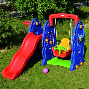 Juego de Columpios y Tobogán para Niños, Estándar Europeo, HDPE No Tóxico, Fácil de Limpiar, para Uso en Interiores y Exteriores - Product Image 2