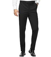 Pantalon de smoking à double boutonnage pour hommes, coupe ajustée, braguette zippée, design dans différents styles, vêtements de marié longs pour les mariages