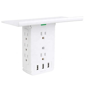 <span class=keywords><strong>PowerCube</strong></span>-toma de corriente inteligente de 8 salidas de sobrecarga, toma de corriente de pared con puerto USB - Product Image 4