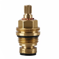 Pièces de rechange pour robinet BOSS Brass à ouverture lente, pour eau chaude/froide, haute pression, avec volant antidérapant en époxy