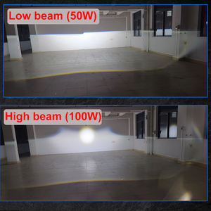 YHKOMS automotriz <span class=keywords><strong>Bi</strong></span> Led lentes 3 pulgadas 3 haz láser H4 H7 lente faros lámpara de proyección 70W de alta potencia - Product Image 6