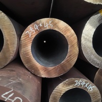 Tube en acier sans soudure à paroi épaisse en alliage ASTM 5140 4140, certifié ISO 9001, laminé à chaud pour cylindres hydrauliques de machines lourdes