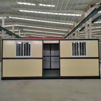 Casa Contenedor Plegable Directo de Fábrica, Instalación Rápida, Edificio Modular para Alojamiento de Trabajadores de Campamentos de Construcción