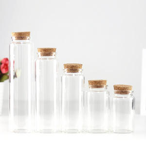 Chất lượng cao chai thủy tinh rỗng ống thủy tinh với Stopper mũ - Product Image 6