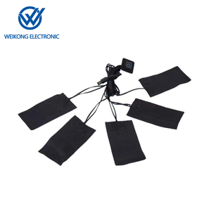 Bateria USB aquecimento elétrico almofadas de aquecimento 12v/5v Hoodie Jacket Heater no inverno Max Voltage 24v - Product Image 5
