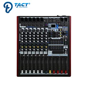China Factory Direct Sale dj mixer professional sound 8 kanal audio console mixer