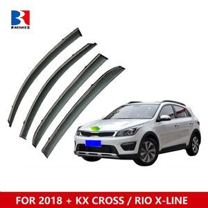 Factory Directly Sell High End tape-on Injection Deflector Window Visor for KIA KX CROSS/RIO X-LINE 2018+ - Product Image 2