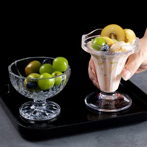 ऐक्रेलिक आइसक्रीम कप फल रस मिठाई केला नाव पीसी समुद्र तट विवाह पार्टी के लिए पुनः प्रयोज्य प्लास्टिक स्मूदी कप - Product Image 3