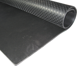 Tapis en caoutchouc antidérapage stable d'absorption des chocs de sécurité de vache de cheval d'hexagone - Product Image 4