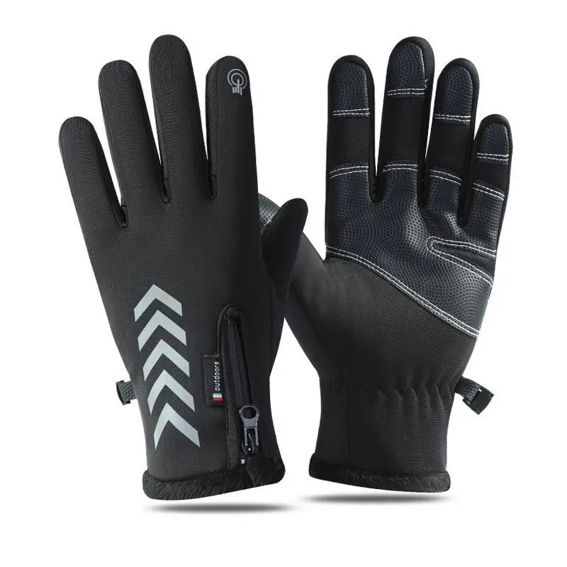 Прямая поставка велосипедные перчатки для мужчин и женщин с сенсорным экраном полные/полпальца горные велосипедные перчатки для тренировок унисекс зима