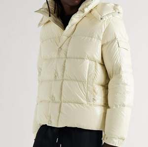 Veste d'hiver en duvet brillante de style loisirs de plein air, personnalisée, chaude, en polyester, coupe-vent - Product Image 5