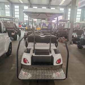 Carrito de Golf Eléctrico para Turismo, Nuevo Modelo de 4 Plazas, Estructura de Acero de Alta Resistencia, Certificado CE - Product Image 4