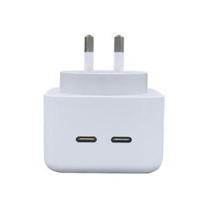 Nuevo Us Eu Uk Aus 40W Pd Super carga rápida Mini doble Usb C <span class=keywords><strong>cargador</strong></span> de pared Saa <span class=keywords><strong>certificado</strong></span> tipo C <span class=keywords><strong>cargador</strong></span> de pared portátil <span class=keywords><strong>Iphone</strong></span> - Product Image 3