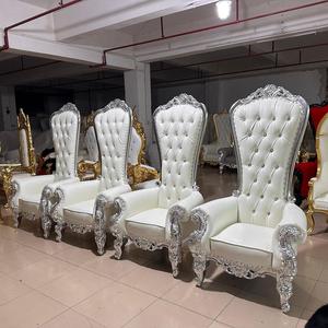 Wholesales Cheaper Price <strong>Silver</strong> Color Wedding Throne <strong>Chair</strong> - Product Image 3