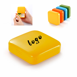 High Capable Portable Pill Box Vitamin Fish Oil Medicine Pill Design Redesignable Seal Parts Can Improve Safety