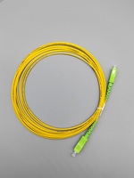 Câble de raccordement à fibre optique monomode SC APC vers SC APC Simplex 16 mm de micro-diamètre avec gaine LSZH Premium pour projet de mise en réseau FTTH