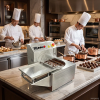 Mini machine à tempérer le chocolat, petite machine à mouler et à faire fondre, machine à enrober et à recouvrir le chocolat