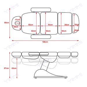Yimmi Moderne Cosmétique Facial Spa Traitement Facial Lit Multifonctionnel Cils Chaise Table Pied Contrôlé Beauté Lit - Product Image 6