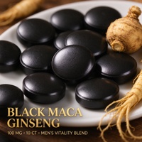 Comprimés de Maca Noire et de Ginseng OEM ODM Marque Privée Vente en Gros Haute Qualité Stock Disponible Quotidien pour Hommes Sportifs