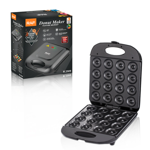 Pemanggang Listrik Rumah Tangga, Alat Panggang Panini Anti Lengket untuk Sandwich Sarapan Keju Panggang, Pembuat Wafel 16 Lubang - Product Image 1