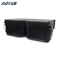 KA208 haut-parleurs doubles de 8 pouces système extérieur haut-parleurs professionnels à 8 pulgadas line array