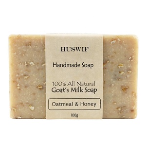 Savon au <span class=keywords><strong>lait</strong></span> et au miel <span class=keywords><strong>d</strong></span>'avoine fait main tout naturel pour l'eczéma, le <span class=keywords><strong>psoriasis</strong></span> et les peaux sèches et sensibles. - Product Image 5