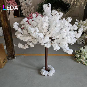 Décoration de scène de mariage LEDA, allée de mariage, arbres artificiels en fleurs de cerisier rose, centres de table de mariage, fournitures de mariage - Product Image 6