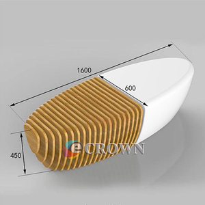 Reception Phone Desk Table Wooden Midi <strong>Renaissance</strong> Mall Checkout showcase Counter Desk OEM - Product Image 2